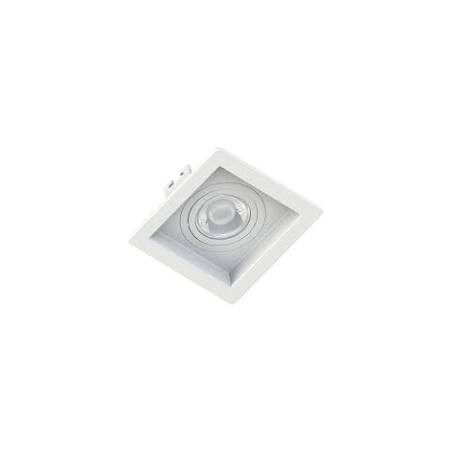 Spot Embutir Quadrado para Lâmpada Dicroica com Recuo SP6205