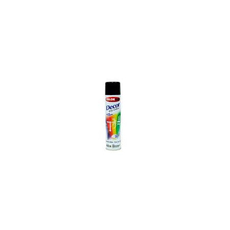 Tinta Spray Preto Brilhante 360ML - Colorgin