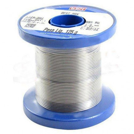 Estanho para Solda Best Azul 125G