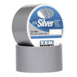 Fita Silver Tap Prata 5MTS - Tekbond