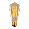 Lâmpada Filamento de Carbono ST64 Starlux 40W 127V