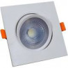 Spot Embutir LED Quadrado 6W ABS 6500K - Blumenau