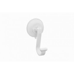Cabide Com Ventosa Branco - Astra