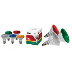 Lâmpada Halógena PAR30 Kian 75W 127V Verde