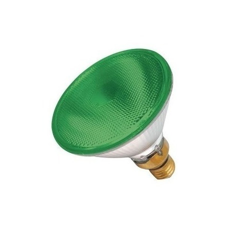 Lâmpada Halógena PAR38 Ourolux 80W 127V Verde