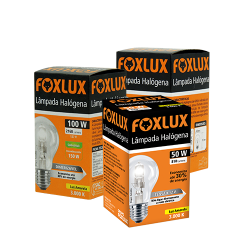 Lâmpada Halógena Clássica Foxlux 100W 220V