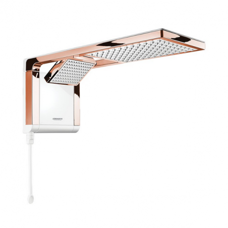 Chuveiro Acqua Duo Eletrônico 220/7800 Branco/Rose Gold - Lorenzetti