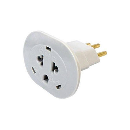 Plug Adaptador 2P+T Universal Padrão Brasileiro 157 - Perlex