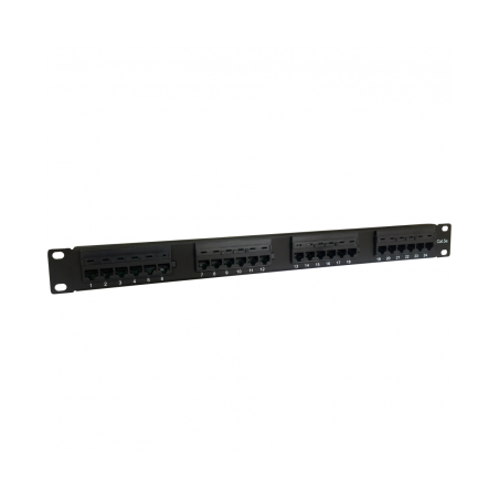 Patch Panel 24 Portas CAT 5E - Multitoc