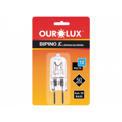 Lâmpada Halógena JC Bipino Ourolux 20W 127V G4