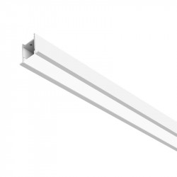 Perfil de Embutir Fit 25 Para Fita LED 1750X52X70mm - Newline