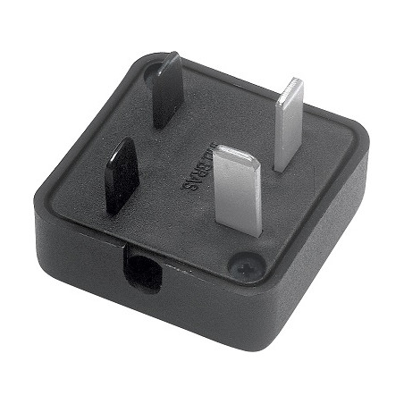 Plug Macho Para Telefone 1-RJ 11 Preto