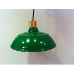 Prato Verde 14 Polegadas Pendurar