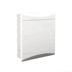Quadro de Distribuição Embutir para 6 Disjuntores UL/ 8DIN PVC Branco 913712 - CEMAR