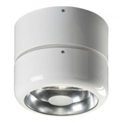 Luminária Sobrepor SRS-2805 Branco Metálico - Revoluz