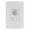Sensor de Presença Embutir Multifuncional Qi6MB Com  Tecla - Bivolt - Qualitronix
