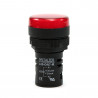 Sinaleiro LED 220V Vermelho 22MM - Metaltex ou Similar