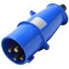 Plug Macho 3P+T 32A Azul N-4279 - Steck