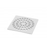 Tampa Para Ralo 10 X 10 PVC Quadrado Branco