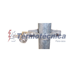 Abraçadeira para Aterramento Mastro 2 Polegada 1 Descida 70MM 805 - Termotécnica