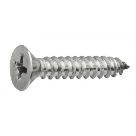 Parafuso Inox Cabeça Chata 1/4 X 7/8 5322 - Termotécnica