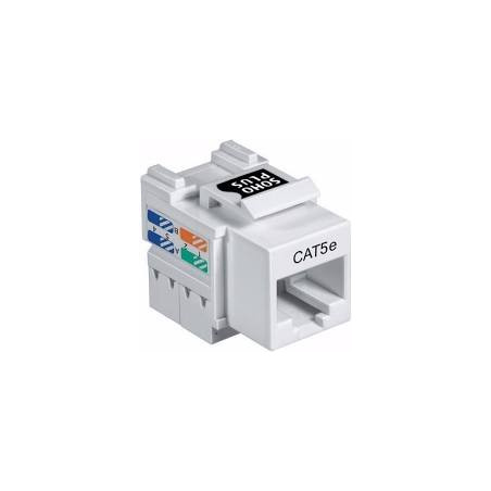 Tomada RJ45 Keystone CAT5 Para Placa Sohoplus