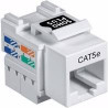 Tomada RJ45 Keystone CAT5 Para Placa Sohoplus