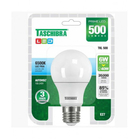 Lâmpada LED Taschibra 4,9W Branca Fria
